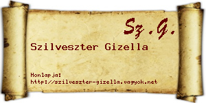 Szilveszter Gizella névjegykártya